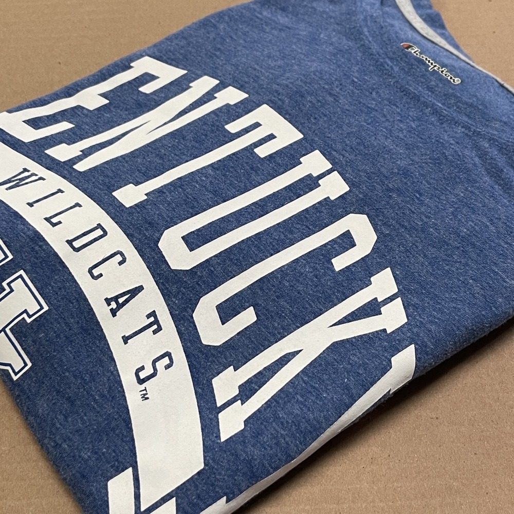 Champion 2XL Kentucky Wildcats Long Sleeve T-Shirt Cotton/Polyester‎ Blend - Picture 15 of 15